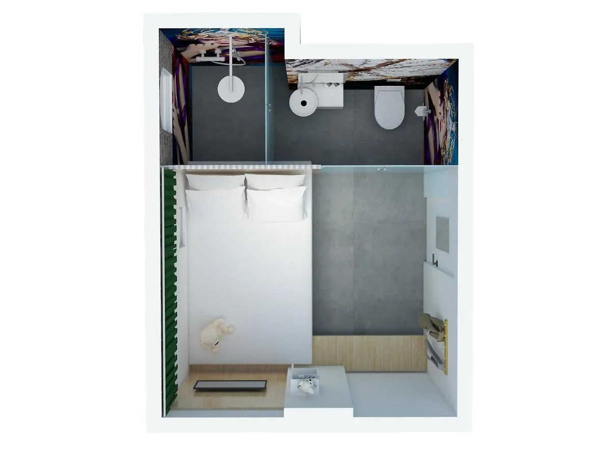 Bunk Hotel Amsterdam Holandia